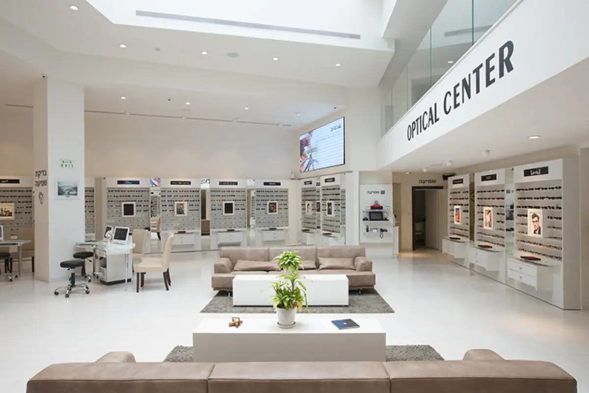 Intérieur d’un magasin Optical Center